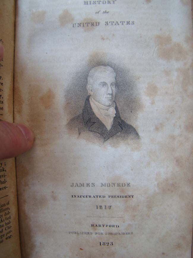 "A History of the United States" written by Rev. Charles Goodrich published by Barber & Robinson, Hartford, 1823 — image 5